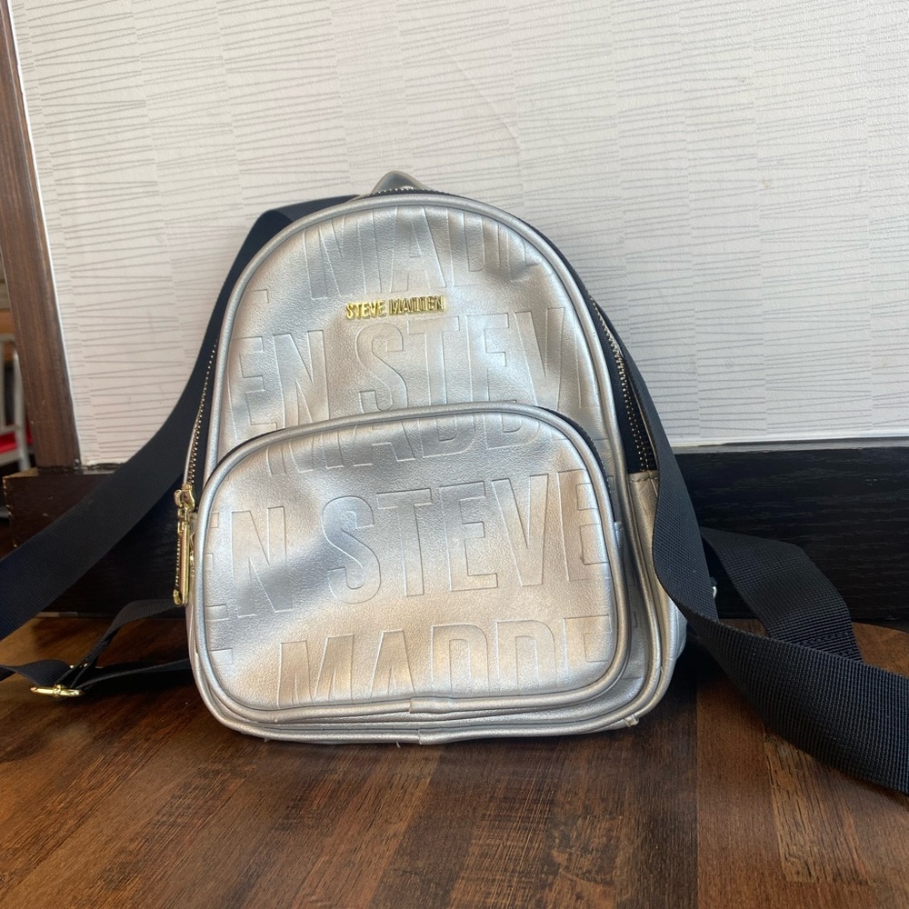 Steve Madden Silver Women’s Backpack